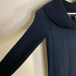 Navy bcbg sweater dress